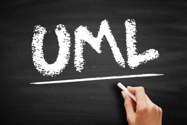 UML Birleşik Modelleme Dili - yazılım mühendisliği alanında genel amaçlı, gelişimsel, modelleme dili, karatahta kısaltma metni