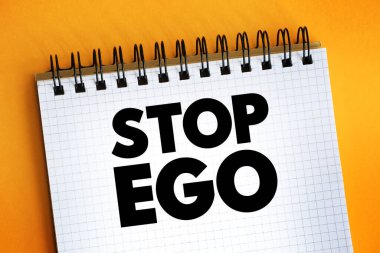 Not defterindeki Ego metnini durdur, kavram arkaplanı