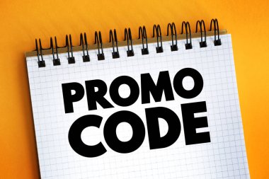 Not defterindeki tanıtım kodu metni, konsept arkaplan