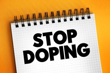 Not defterindeki metni, kavram arkaplanını Doping yapmayı bırak