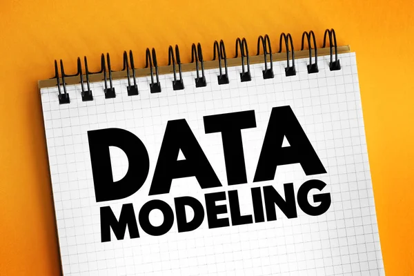 Veri Modelleme Bir Bilgi Sistemi Için Bir Veri Modeli Oluşturma — Stok fotoğraf