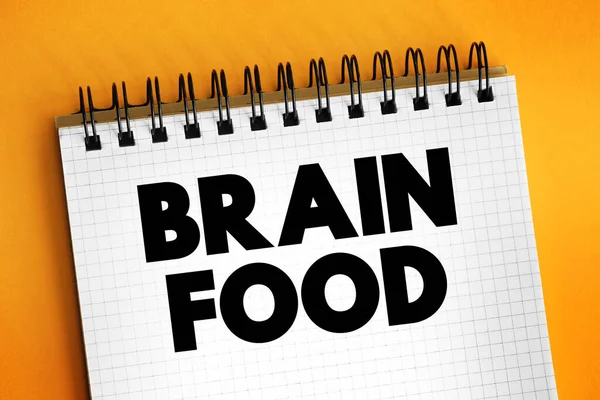 Brain Food Alimento Que Cree Que Beneficioso Para Cerebro Especialmente —  Fotos de Stock