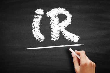 IR Faiz Oranı - ödünç alınan, yatırılan veya ödünç alınan, kısaltma metninin bir oranı olarak, dönem başına ödenmesi gereken faiz miktarı