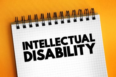 Entelektüel engellilik - genelleştirilmiş nörogelişimsel bozukluk, not defterindeki metin kavramı