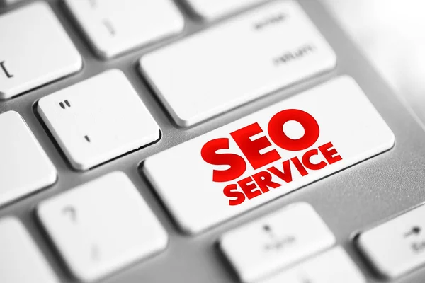 Seo Service Serwis Marketingu Cyfrowego Poprawiający Ranking Wynikach Wyszukiwania Słów — Zdjęcie stockowe