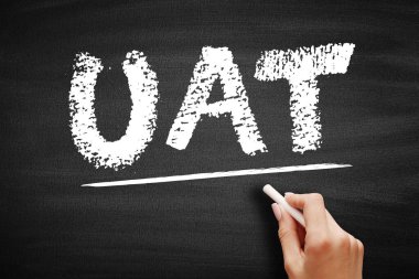 UAT - Kullanıcı Kabul Testi, kullanıcı veya istemci tarafından kabul edilip edilmeyeceğini anlamak için yazılımı test etmek olarak tanımlanır.