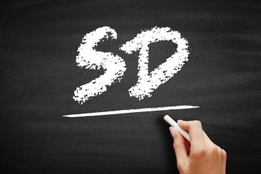 SD - Güvenli Dijital, tescilli, uçucu olmayan bir hafıza kartı formatıdır.