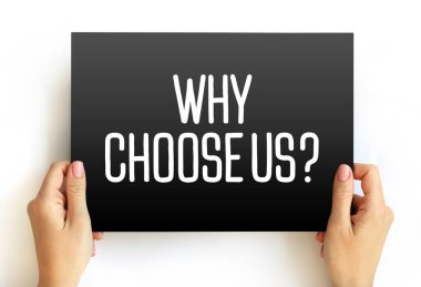 Neden Kart, konsept arkaplan üzerinde Biz Soru metni seçin