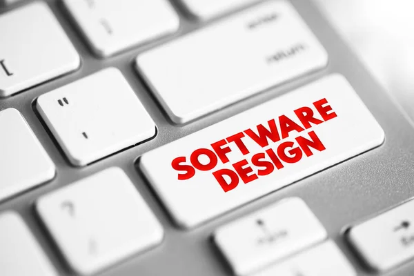 Software Design Process Which Agent Creates Specification Software Artifact Intended — Stockfoto