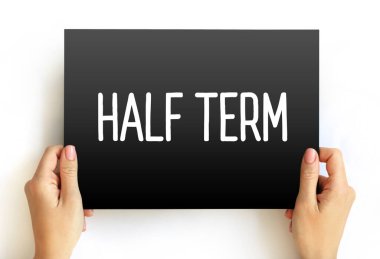 Kartta yarım dönem metin, konsept arkaplan