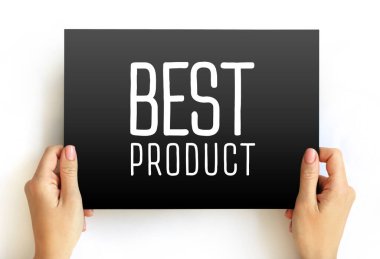 Karttaki en iyi ürün metni, kavram arka planı