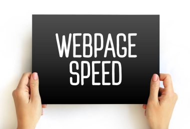 Kart üzerinde web sayfası Hızlı metin, konsept arkaplan