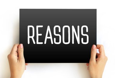 Karttaki metin, kavram arkaplanındaki nedenler