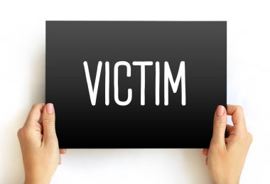 Karttaki mağdur metni, kavram geçmişi