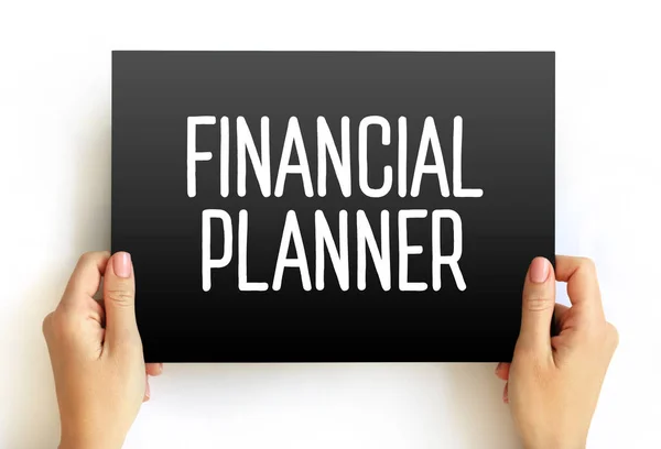 Financiële Planner Helpt Klanten Voldoen Aan Hun Huidige Geldbehoeften Financiële — Stockfoto