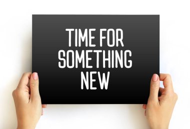 Yeni bir metin için zaman kartı, kavram arkaplanı