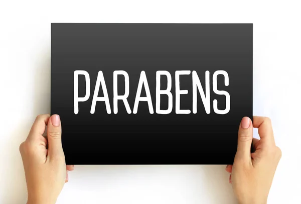 Parabens Днем Народження Португальською Text Card Concept Background — стокове фото