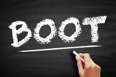 BOOT - Build Own Own Oate Transfer, karatahtanın üzerindeki bir proje dağıtım metodu, kısaltma kavramıdır.