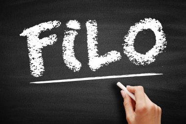 FILO - İlk Son Çıkış kısaltması, tahtadaki kavram