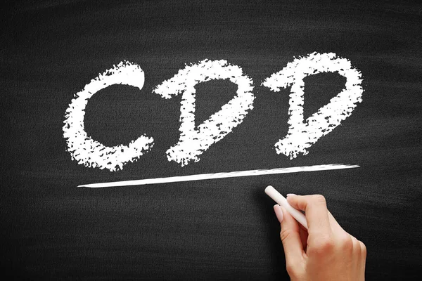 CDD - Sözleşme Teslimat Tarihi, karatahtadaki bir sözleşmenin, kısaltma iş kavramının gerektirdiği teslim tarihidir