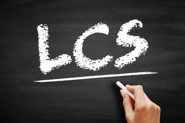 LCS - En Düşük Maliyetli Seçim kısaltması, karatahta iş kavramı