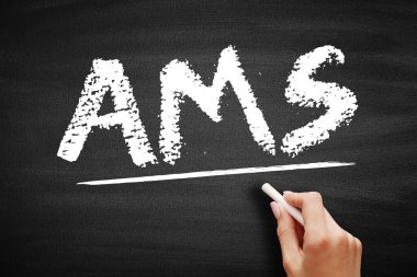 AMS - Piyasa Sonrası Hizmeti kısaltması, karatahtadaki iş kavramı