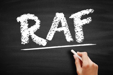 RAF - Risk Değerlendirme Çerçevesi, bir bilgi teknolojisi organizasyonu için oluşturulan güvenlik riskleri, karatahta kısaltma kavramının öncelikleri ve paylaşımı için bir yaklaşımdır.