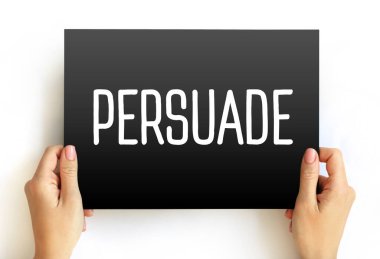 Karttaki metni, kavram geçmişini ikna et