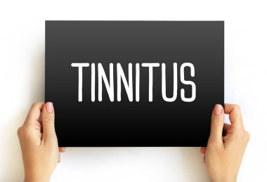 Kartta Tinnitus metni, tıbbi konsept geçmişi