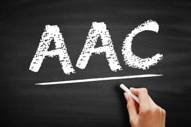 AAC - Gelişmiş Ses Kodlama, kayba uğramış dijital ses sıkıştırması için kullanılan bir ses kodlama standardıdır.