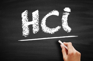 HCI - İnsan Bilgisayar Arayüzü İnsan-makine çalışmaları veya insan-makine etkileşimi, kısaltma teknolojisi kavramı