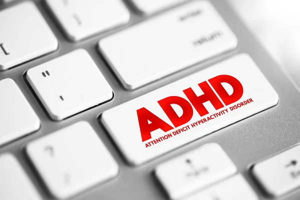 Adhd Attention Deficit Hyperactivity Disorder Neurodevelopmental Disorder Characterized Inattention Hyperactivity - Stock-foto