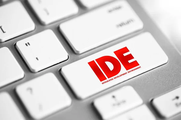 Ide Integrated Development Environment Software Application Provides Comprehensive Facilities Computer — Stock Fotó
