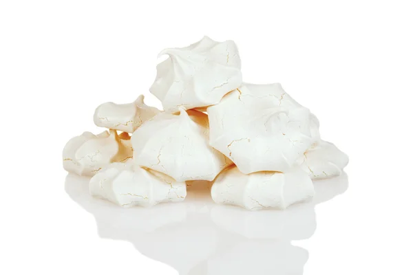 Stack of meringue cookies — Stock Photo, Image