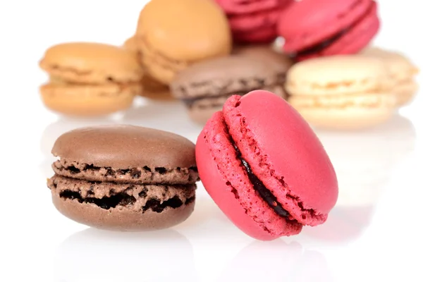 Macro macarons cookies — Photo