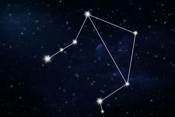 Sinal de estrela do horóscopo de Libra — Fotografia de Stock