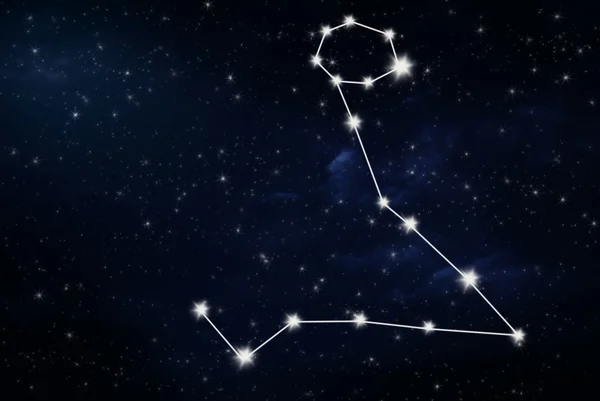 Рыбы гороскоп знак звезды — стоковое фото