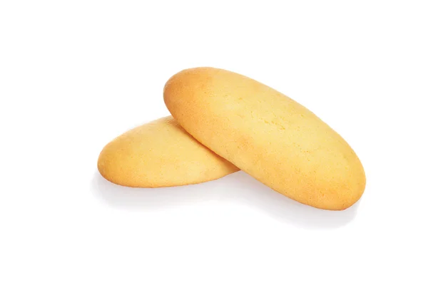 Två jätte lady finger cookies — Stockfoto