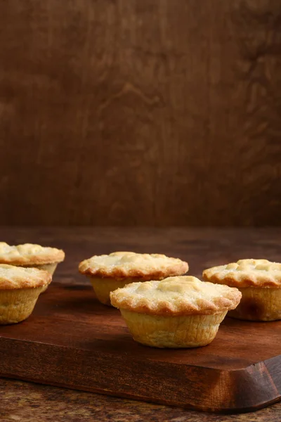 Tortas Carne Picada Natal Cozidas Forno — Fotografia de Stock