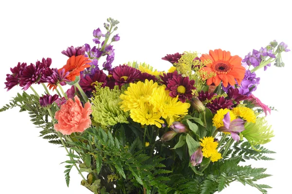 Nahaufnahme Sortierte Blumenstrauß — Stockfoto