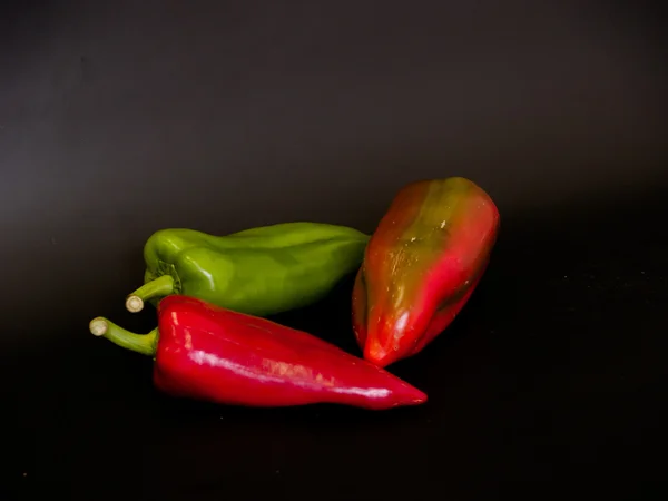 Pepper ´Rafaela F1´on a black background