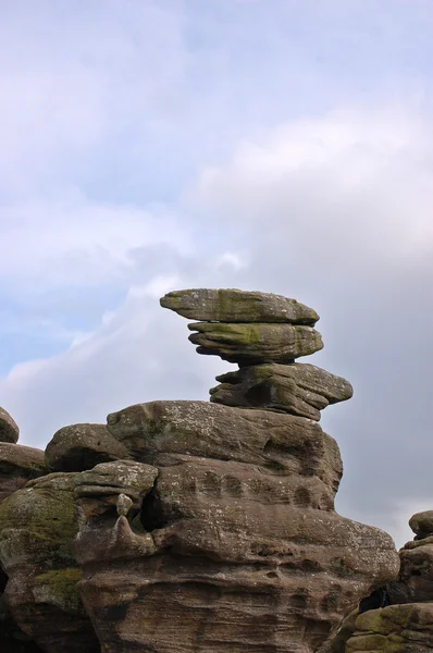 Colonne de pierre à Brimham Rocks — Photo