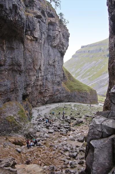 Gordale scar — Stock Photo, Image