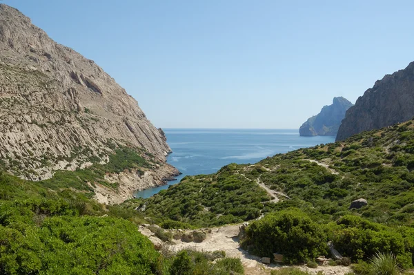 Noorden baai van pollensa — Stockfoto