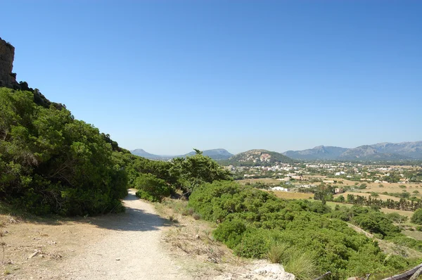 Cesta poblíž pollensa — Stock fotografie