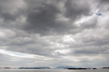 Inner Hebrides üzerinde büyük gökyüzü