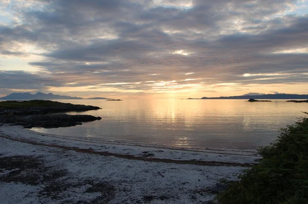 Puesta de sol de Arisaig — Foto de Stock