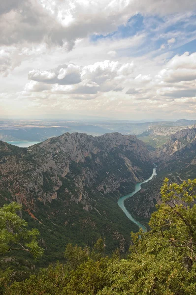 Gorges du Verdon western end — Stock fotografie