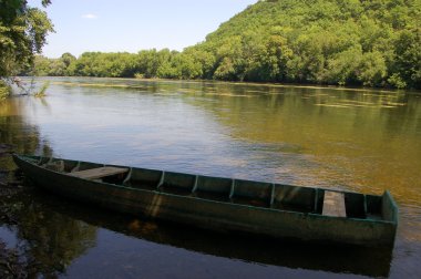 dordogne'nın eski teknede
