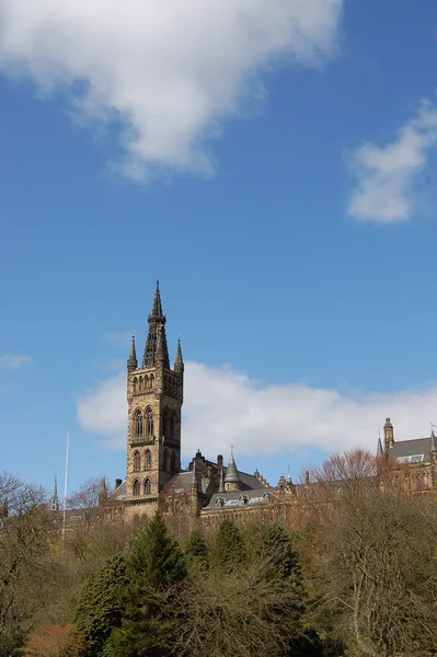 Glasgow Üniversitesi Kulesi — Stok fotoğraf